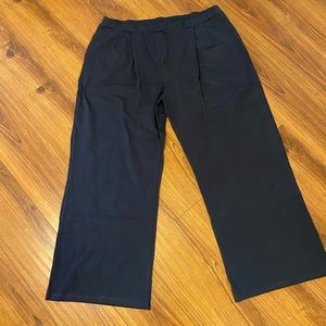 SAINT+SOFIA The Camden Wide Leg Pant - Navy (US16)